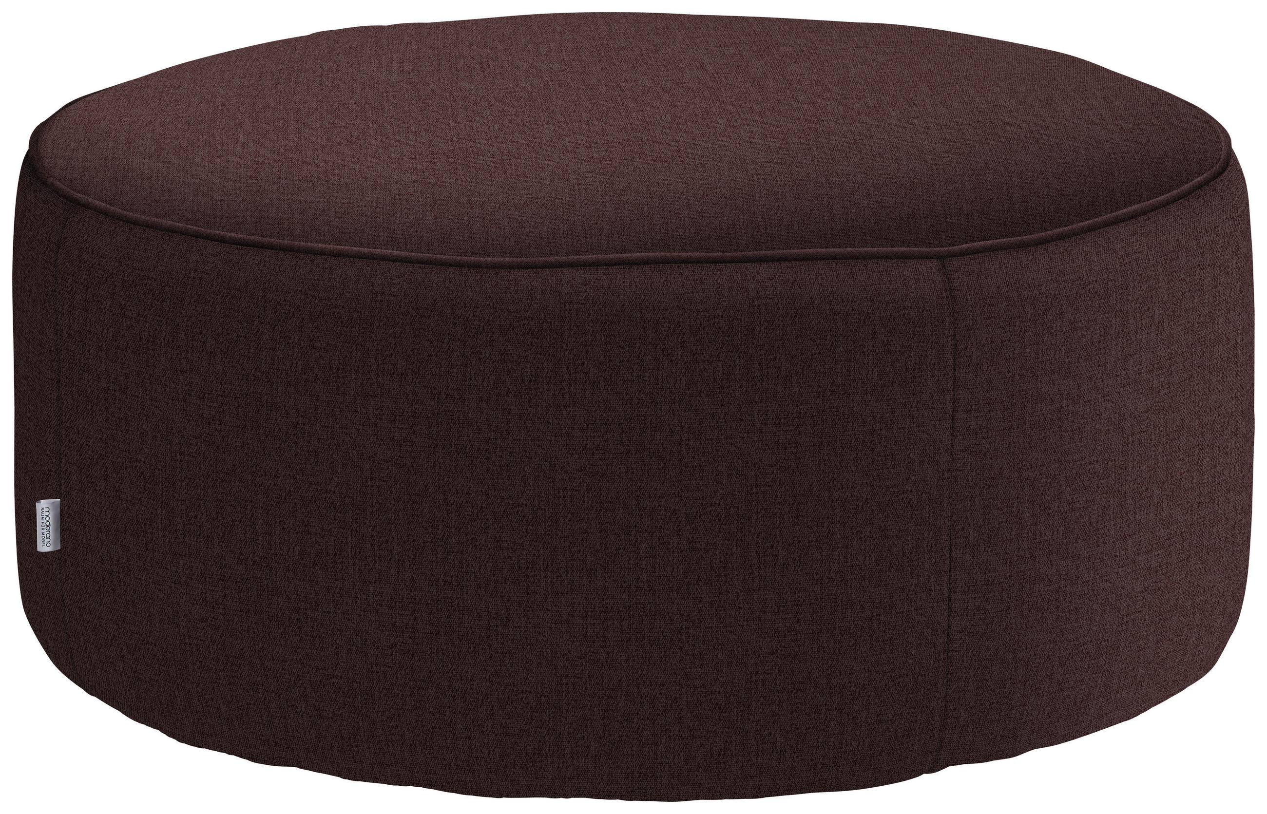 HOCKER in Textil Lila  - Lila, Design, Textil (80/33/80cm) - Belluti