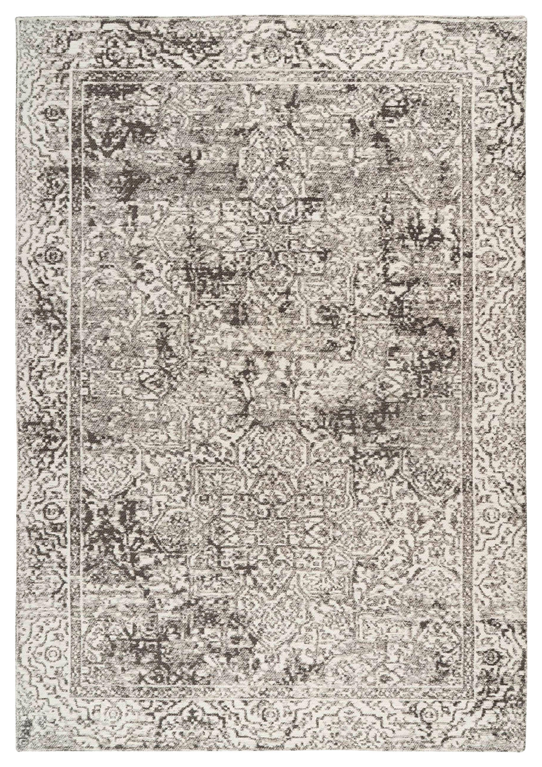 Kayoom Flachwebeteppich Davio 200 Grau 120x170 cm