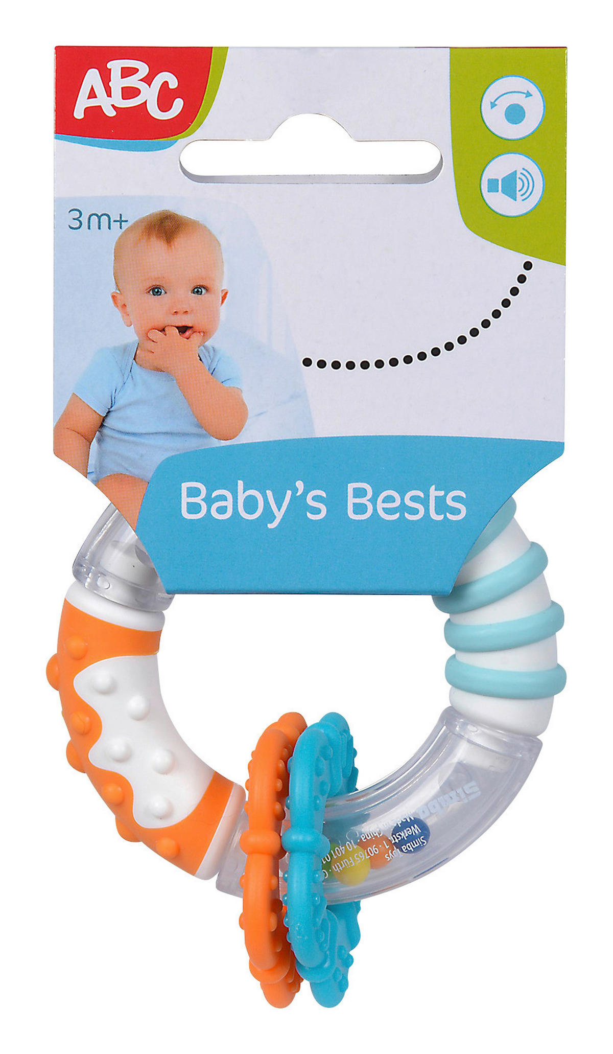 CHRASTÍTKO - vícebarevná, Basics, plast (4,3/7,5/14cm) - Simba