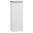 HIGHBOARD Dekorfolie  - Eichefarben/Weiß, Design, Glas/Holzwerkstoff (30/85,8/30cm) - Novel