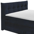 BOXSPRINGBETT 180/200 cm  in Schwarz  - Schwarz, Basics, Holzwerkstoff/Kunststoff (180/200cm) - Esposa