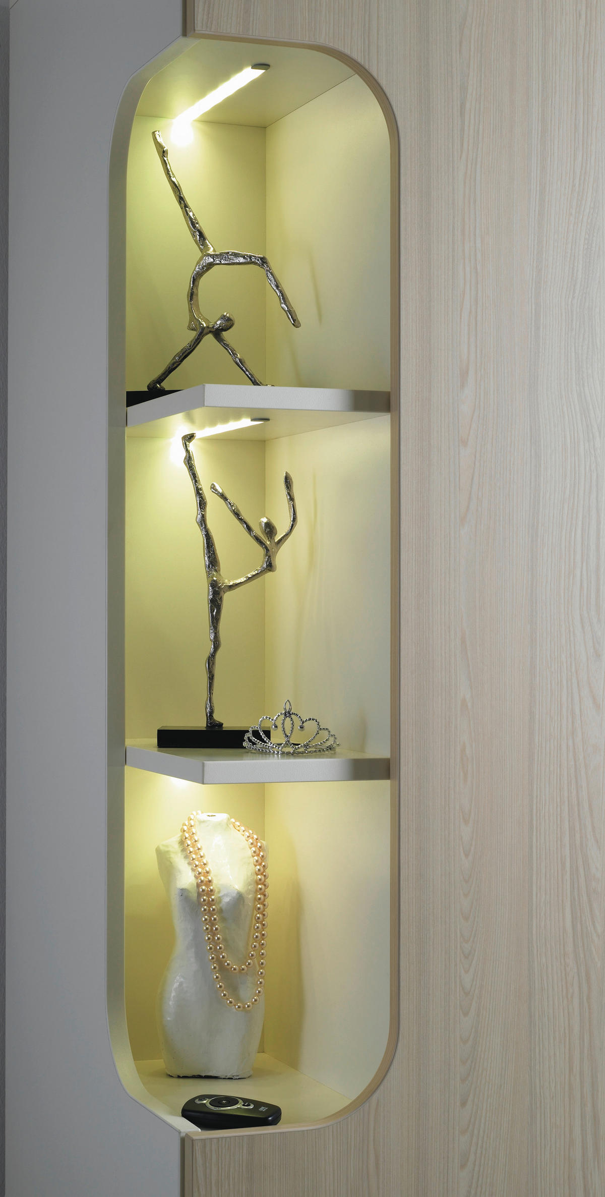 JUGENDZIMMER - Weiss/Grün, Design, Holzwerkstoff - Venda