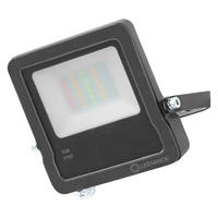AUßENWANDLEUCHTE Smart+ Outdoor WiFi Flood Multicolor 15,2/12,5/2,8 cm   - Dunkelgrau, Basics, Glas/Metall (15,2/12,5/2,8cm) - Ledvance