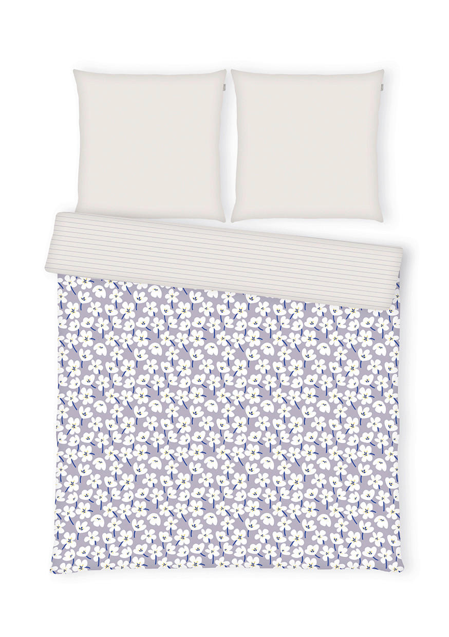 WENDEBETTWÄSCHE Renforcé 200/220 cm  - Lila, Basics, Textil (200/220cm) - Tom Tailor