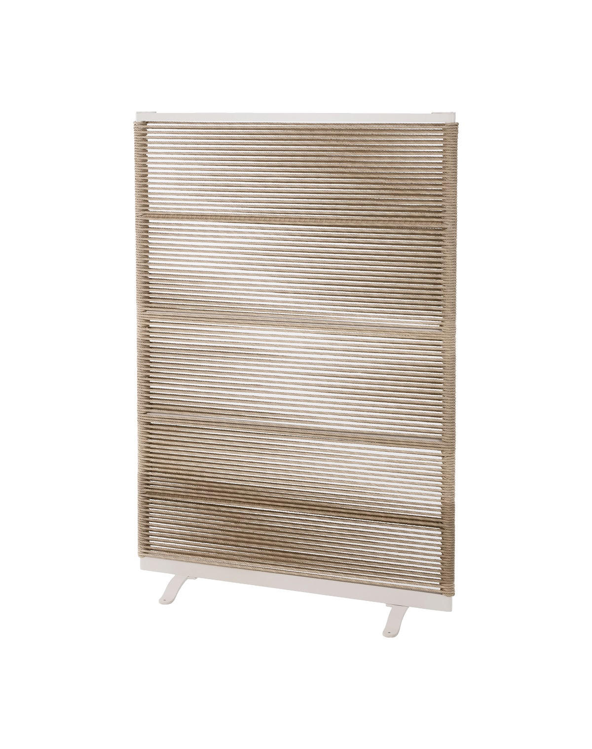 OGRADA ZA ZAŠTITU OD POGLEDA - prirodne boje/krem, Design, metal/plastika (121/184/39cm) - Dieter Knoll