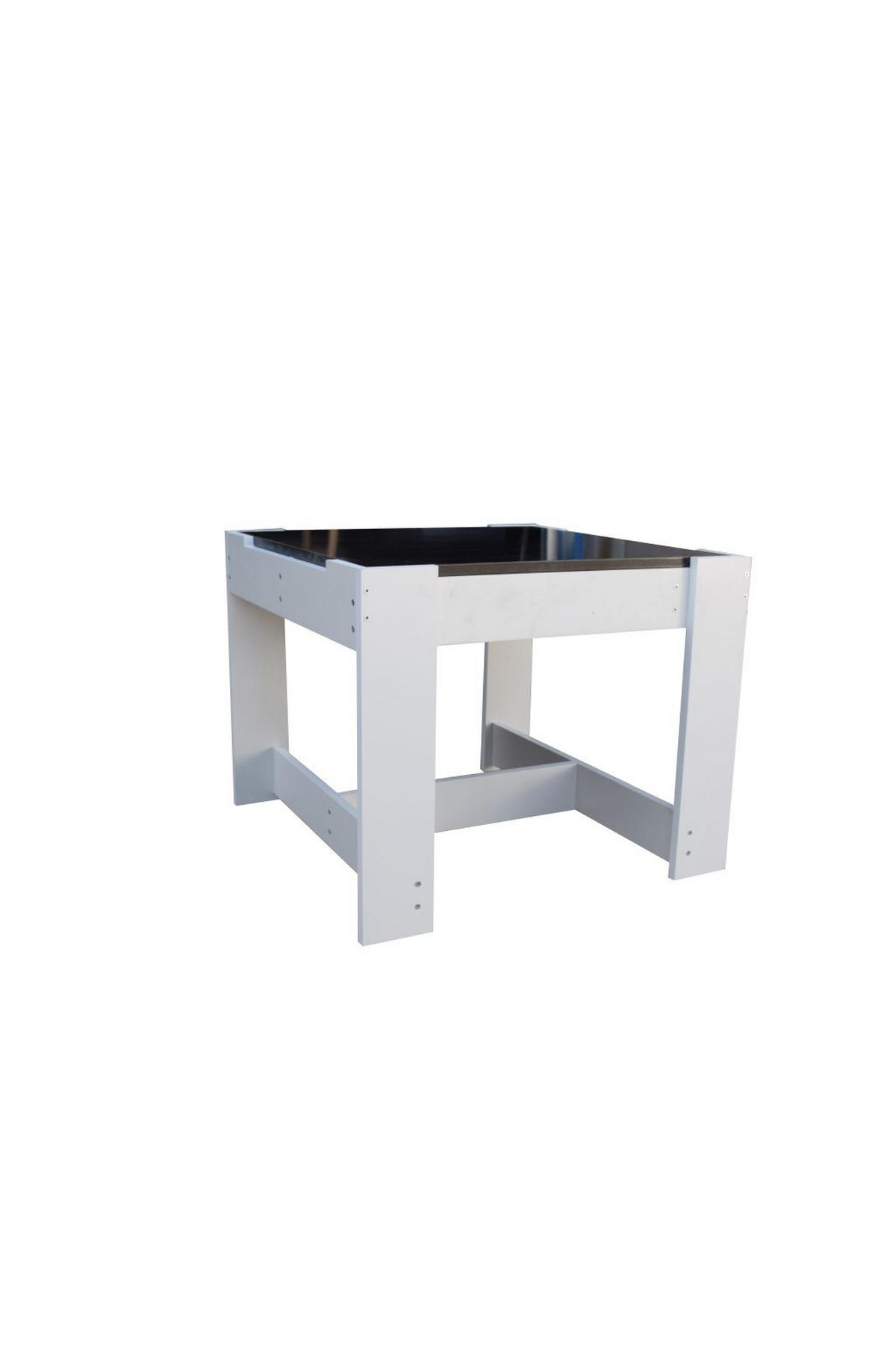 DJEČJA SJEDEĆA GARNITURA  bijela  drvni materijal  - bijela, Konvencionalno, drvni materijal (60/60/48cm)