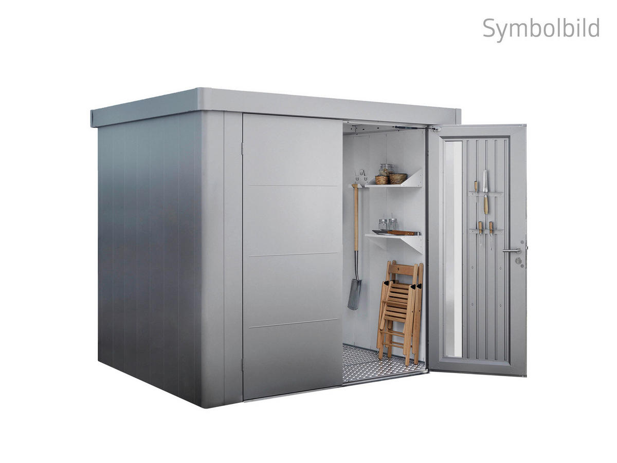 GERÄTEHAUS Metall  - Silberfarben, Basics, Metall (180/222/292cm) - Biohort