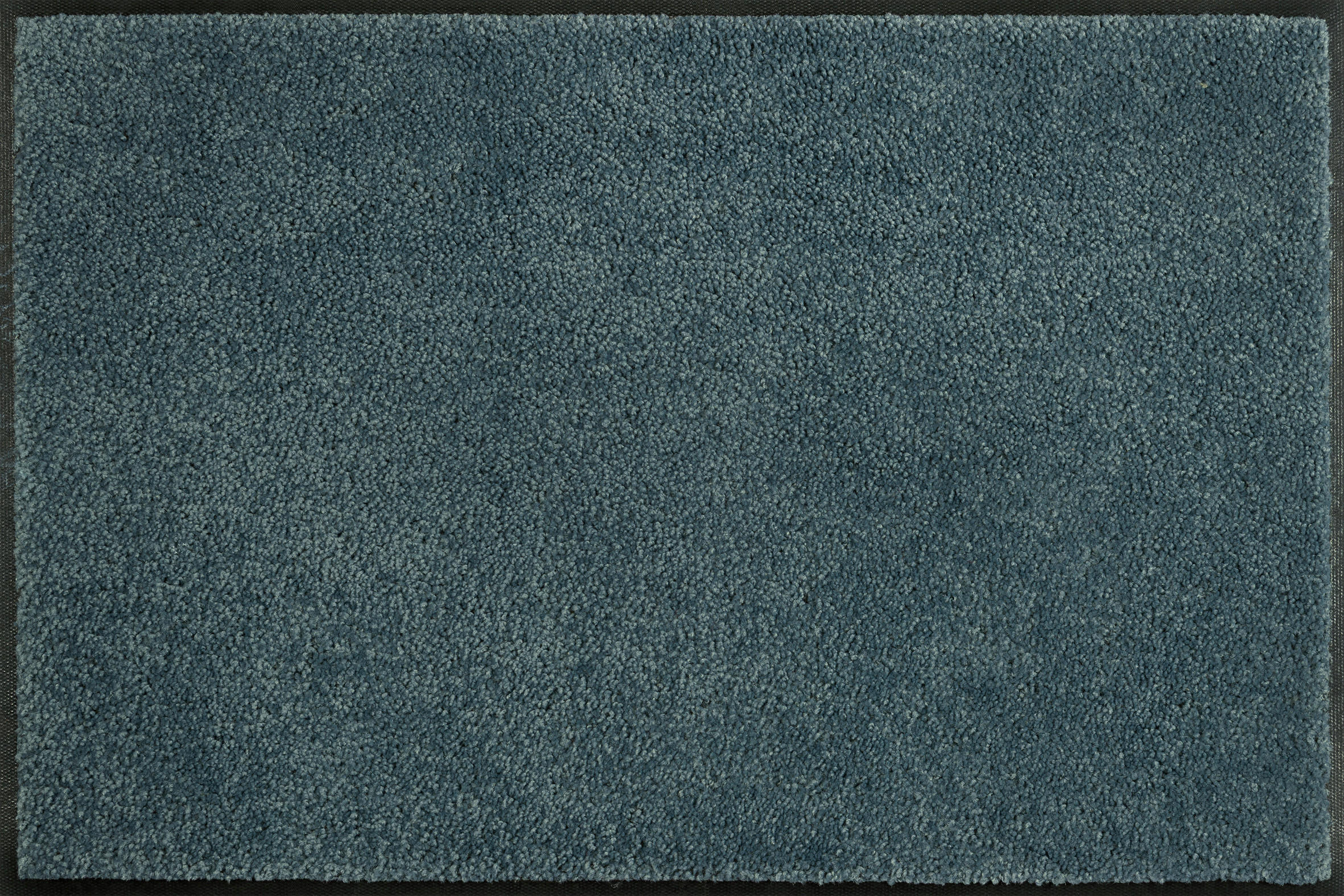 FUSSMATTE  50/75 cm  Blau  Uni  - Blau, Design, Kunststoff/Textil (50/75cm) - wash+dry