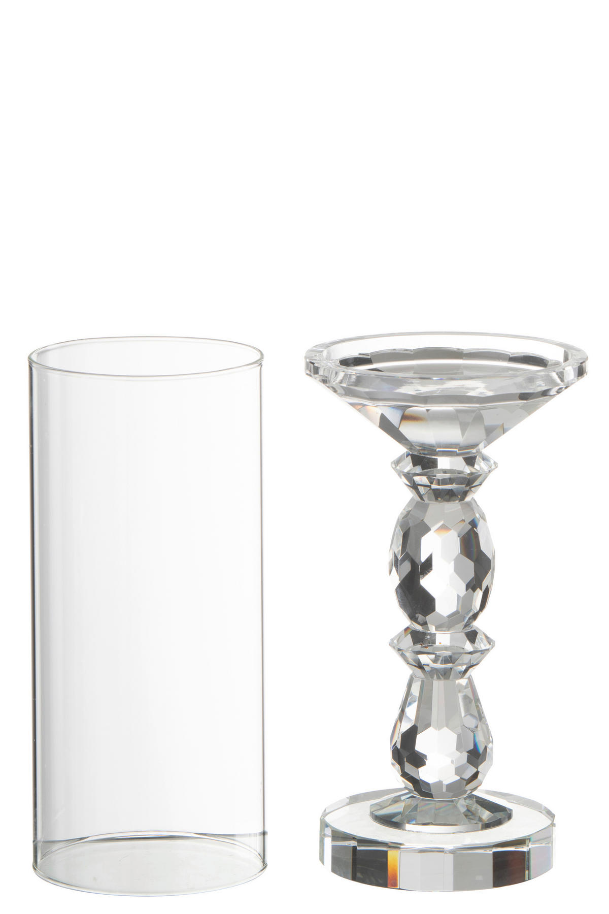 WINDLICHT - Transparent, Basics, Glas (12/12cm) - Ambia Home