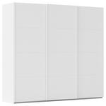 SCHWEBETÜRENSCHRANK  in Weiß  - Weiß, Design, Holzwerkstoff/Kunststoff (242/223/68cm) - Novel