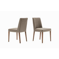 SZÉK fa tölgyfa színű  - tölgyfa színű/szürkésbarna, Konventionell, bőr/fa (51/87/57cm) - Novel