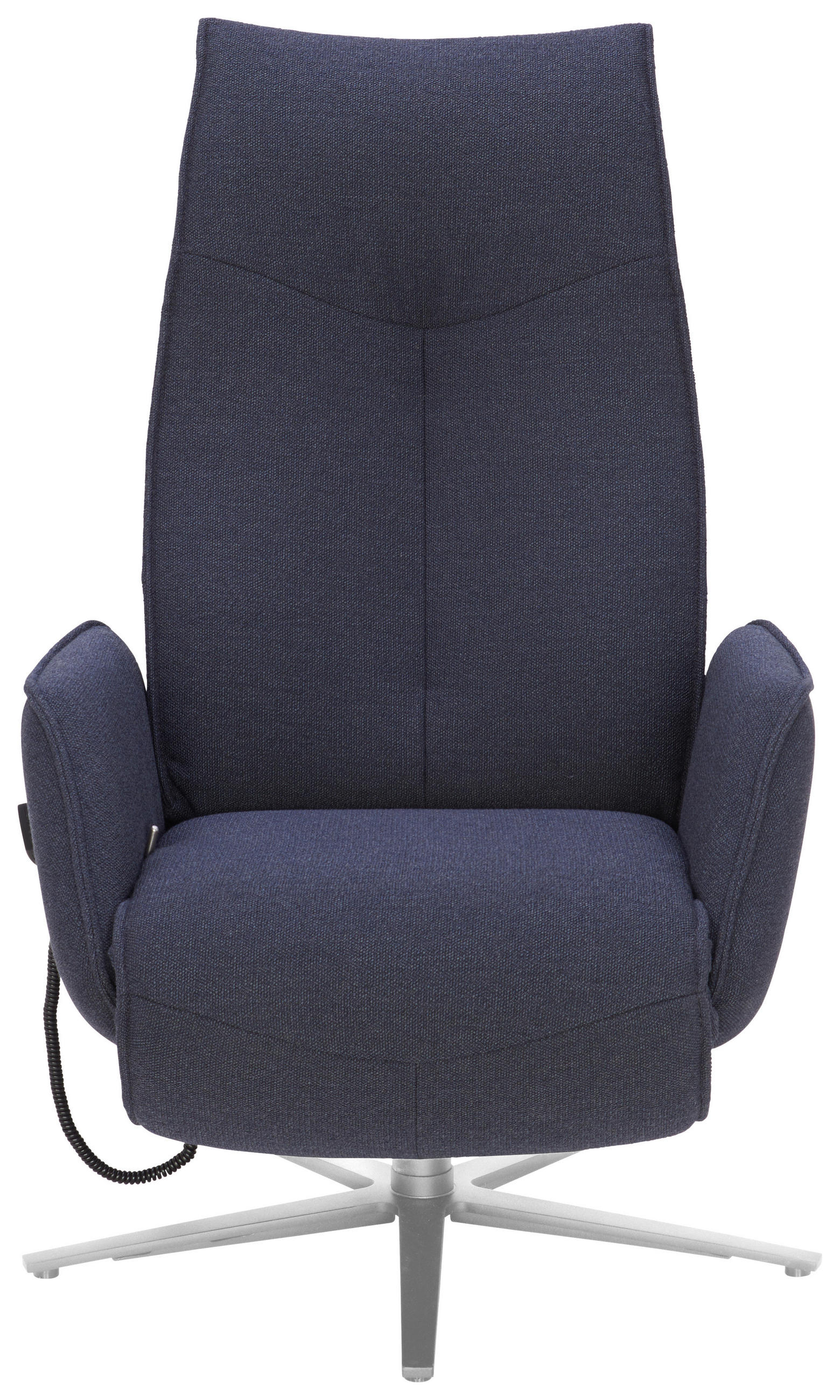 POČIVALNIK,  tekstil - barve nerjavečega jekla, Design, kovina/tekstil (71/114/84cm) - Johann Jakob