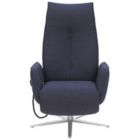 POČIVALNIK,  tekstil - barve nerjavečega jekla, Design, kovina/tekstil (71/114/84cm) - Johann Jakob