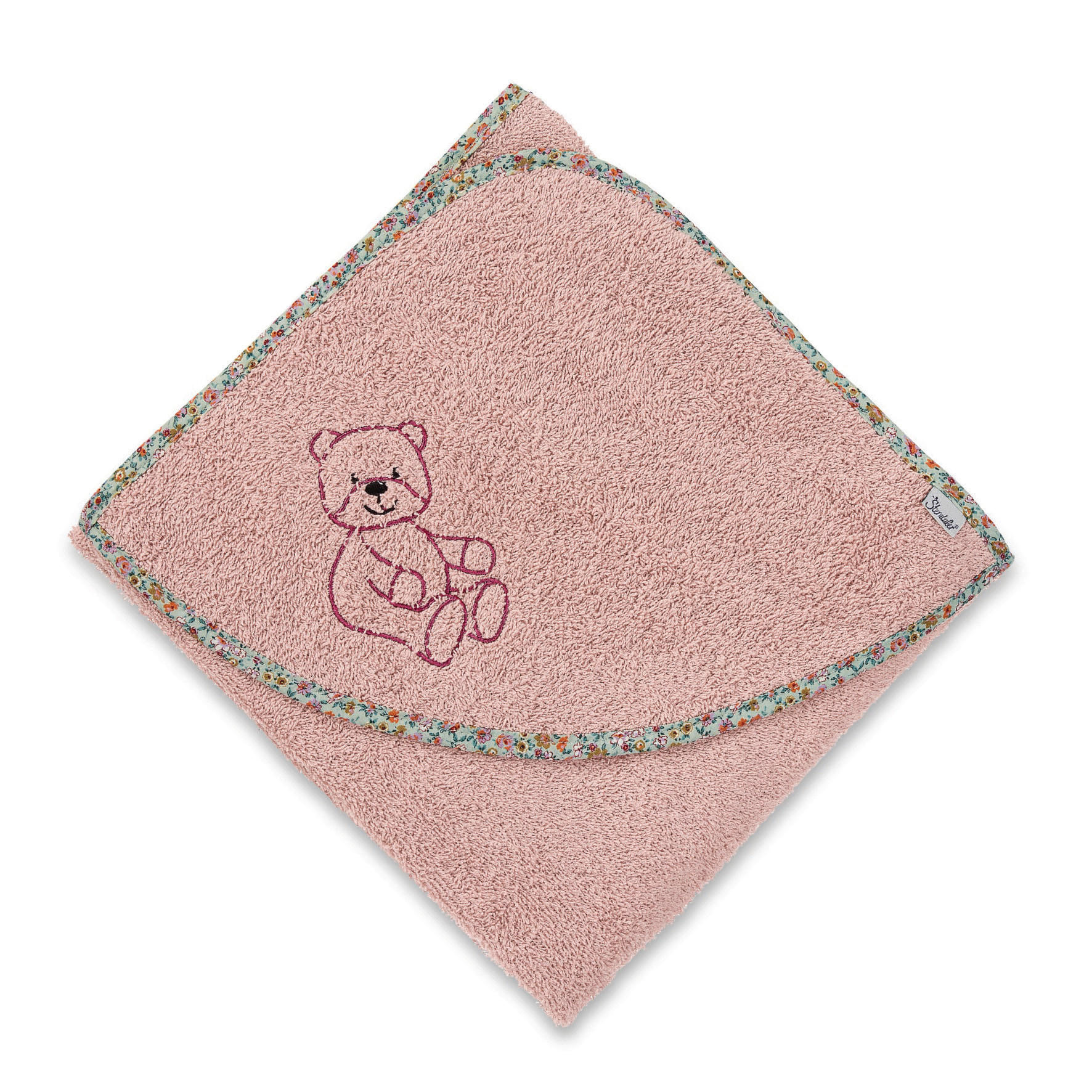 KAPUZENBADETUCH    - Altrosa, Basics, Textil (100/100/0,5cm) - Sterntaler