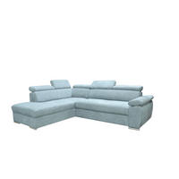 SJEDEĆA GARNITURA drvo, tekstil  siva   - siva, Moderno, drvo/tekstil (270/208cm) - Hom`in