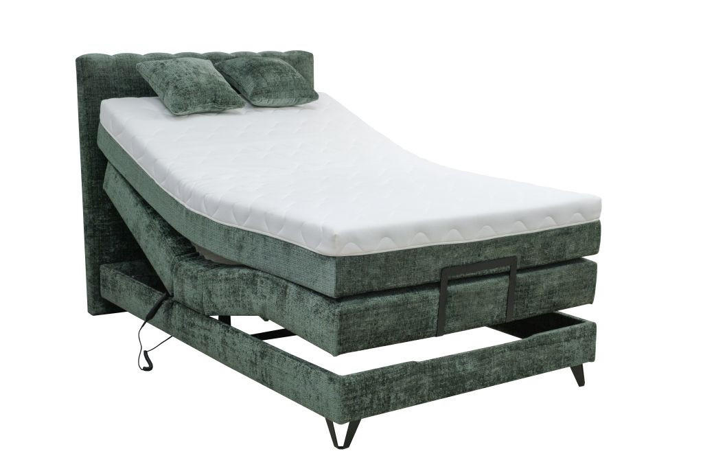BOXSPRING KREVET      - Moderno, drvni materijal/tekstil (125/120/215cm) - Hom`in