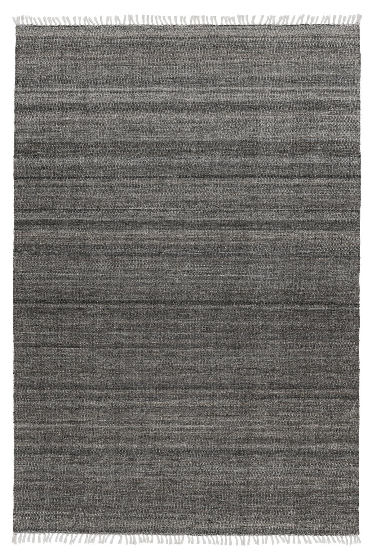 FLACHWEBETEPPICH 80/150 cm My Nador  - Anthrazit, Design, Textil (80/150cm)
