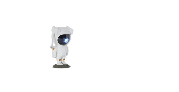 LED-DEKOLEUCHTE Astronaut 12/13/23 cm  - Weiß/Grau, Design, Kunststoff (12/13/23cm) - Novel