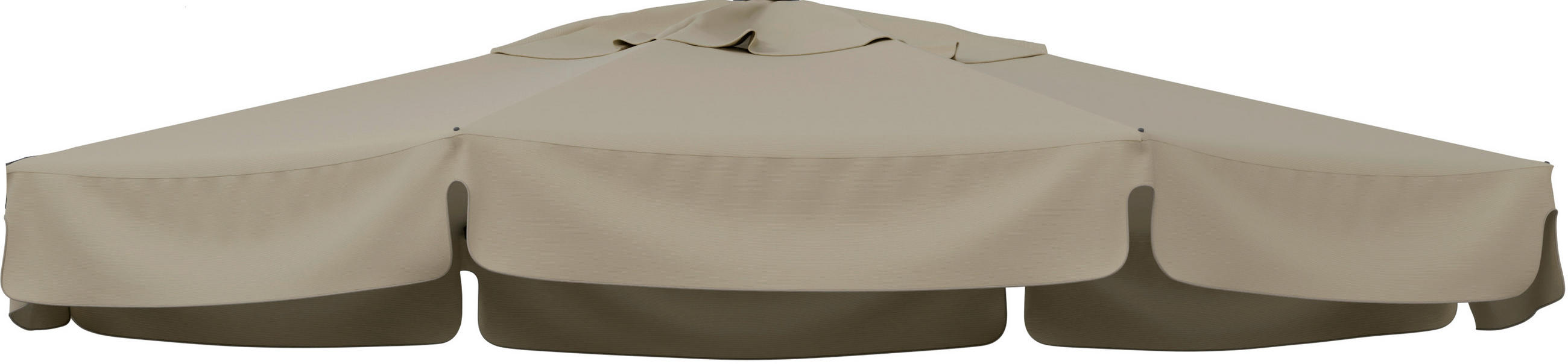ABDECKHAUBE  - Beige, Basics, Textil (350/8/350cm) - Gardenson