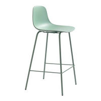 BARHOCKER Mintgrün abwischbar, Typenauswahl  - Mintgrün, Design, Kunststoff/Metall (41/93/48cm) - Boxxx