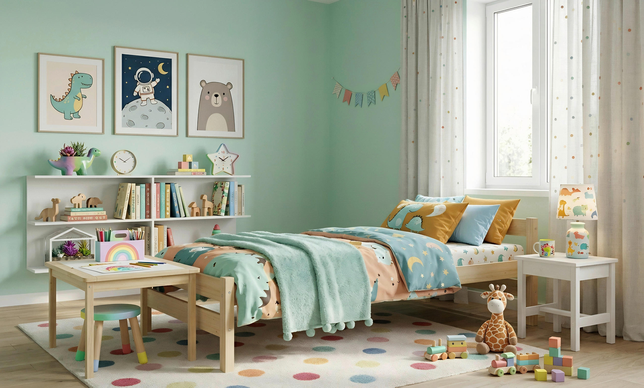 KINDER-/JUNIORBETT - MODERN, Holz/Textil (80/160cm) - MID.YOU