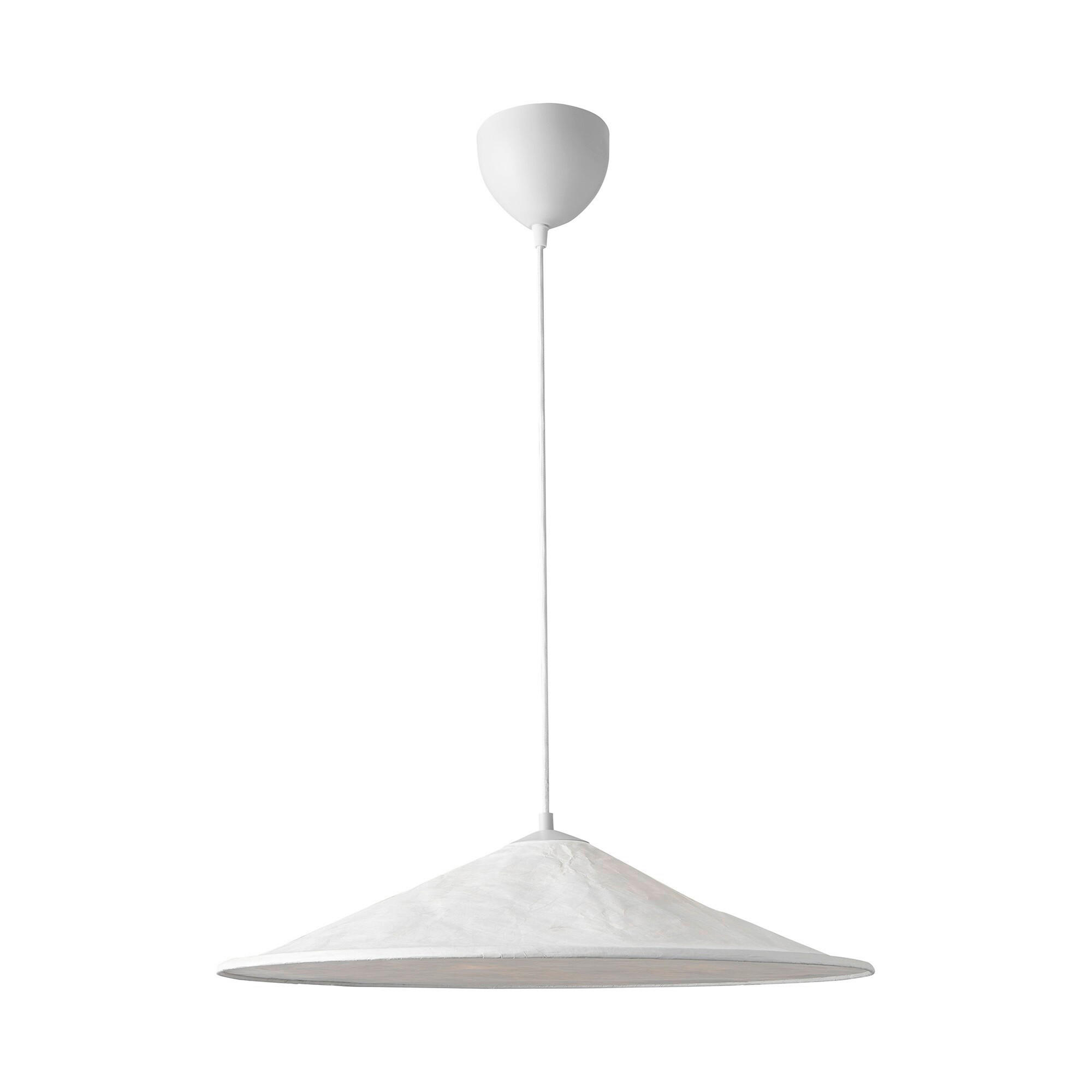 PENDELLEUCHTE 55/13 cm   - Weiß, Natur, Papier (55/13cm) - Nordlux