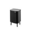 SZEMETESVÖDÖR 7 l  - fekete, Design, műanyag/fém (7Ll) - Brabantia