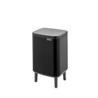SZEMETESVÖDÖR 7 l  - fekete, Design, műanyag/fém (7Ll) - Brabantia