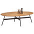 COUCHTISCH in Holz, Metall 160/70/35 cm - Eichefarben/Anthrazit, Design, Holz/Metall (160/70/35cm) - Venjakob COUCHTISCH in Holz, Metall 160/70/35 cm - Eichefarben/Anthrazit, Design, Holz/Metall (160/70/35cm) - Venjakob