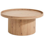 COUCHTISCH in Holzwerkstoff 78/78/35 cm  - Wildeiche, Design, Holzwerkstoff (78/78/35cm) - Carryhome