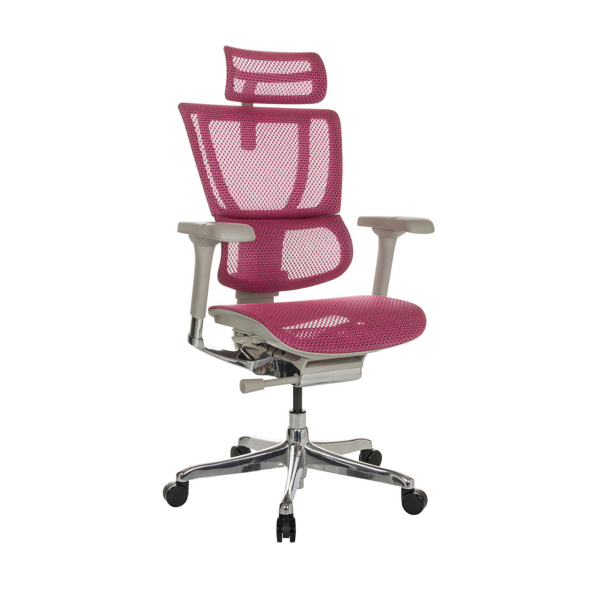 SNURRSTOL  i nät rosa  - beige/silver, Basics, metall/textil (69/116-138/66cm) - MID.YOU