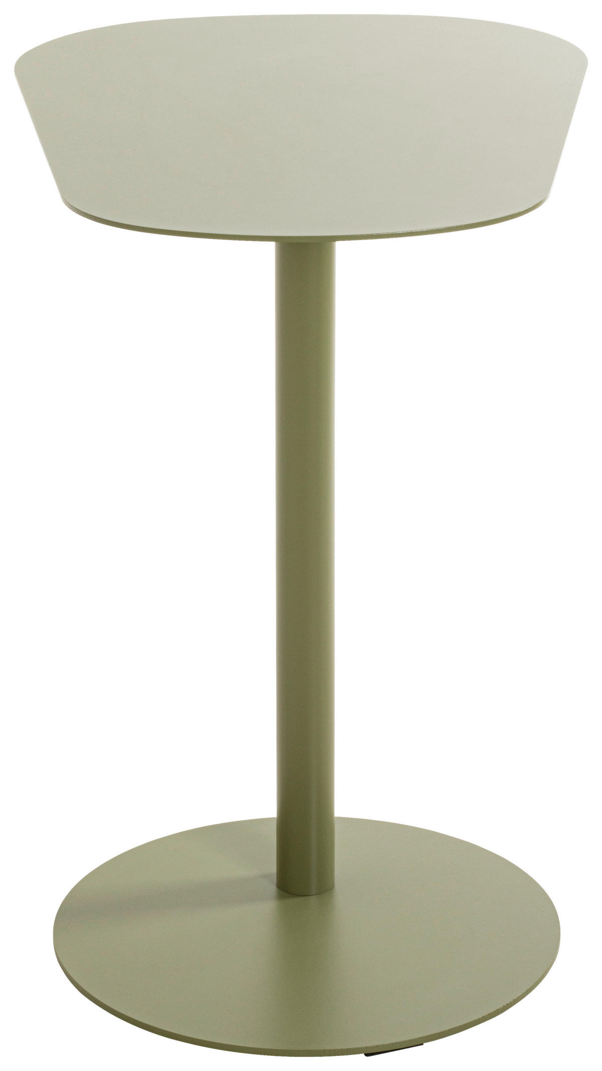 BEISTELLTISCH in Metall 53/38/60 cm  - Grün, Trend, Metall (53/38/60cm)