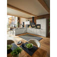 EINBAUKÜCHE   - Platinfarben, Design, Holzwerkstoff - Dieter Knoll
