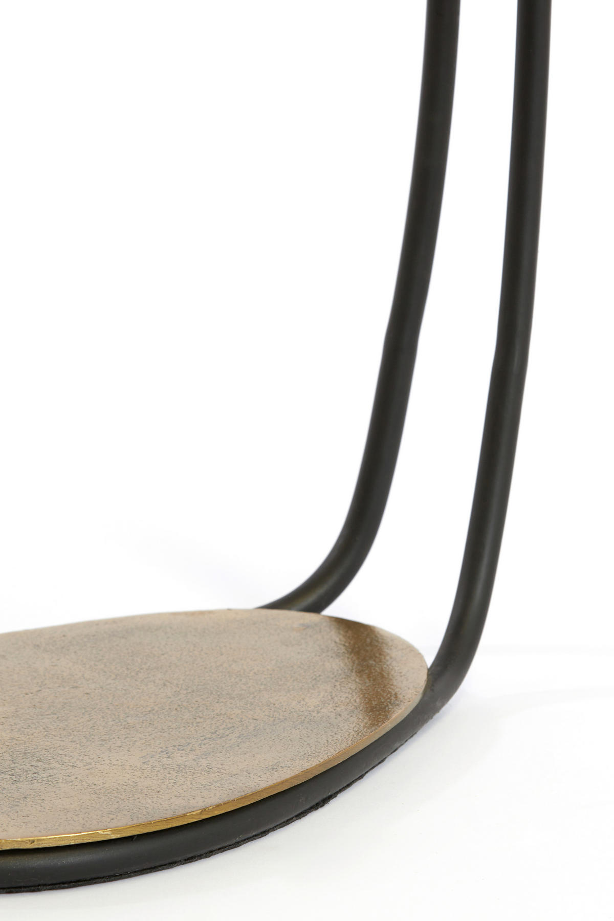 BEISTELLTISCH 43/27/53 cm MARSH Bronzefarben oval  - Bronzefarben, Trend, Metall (43/27/53cm) - Light & Living