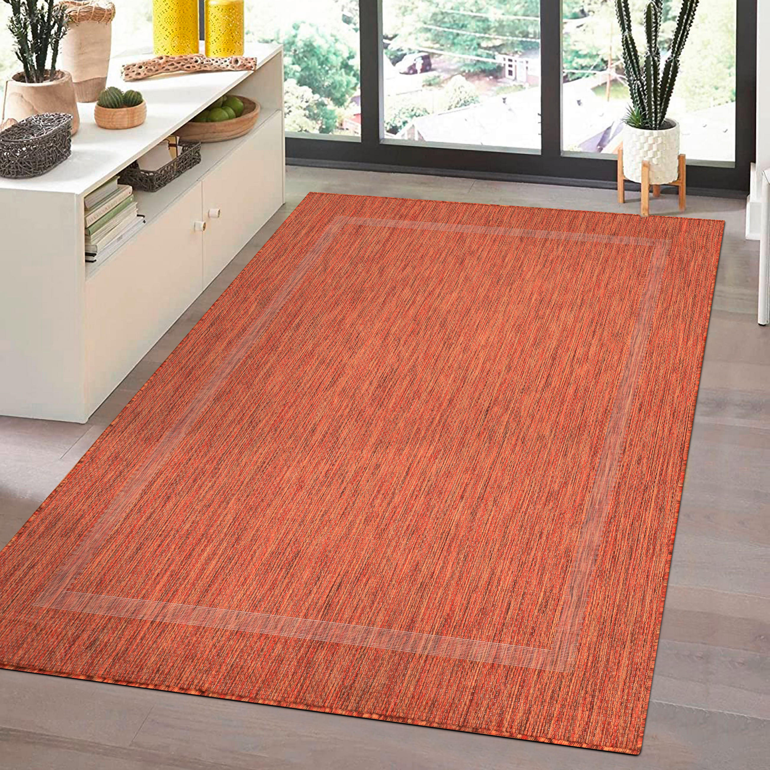 FLACHWEBETEPPICH 80/150 cm Relax Kupferfarben  - Kupferfarben, Basics, Textil (80/150cm) - Novel