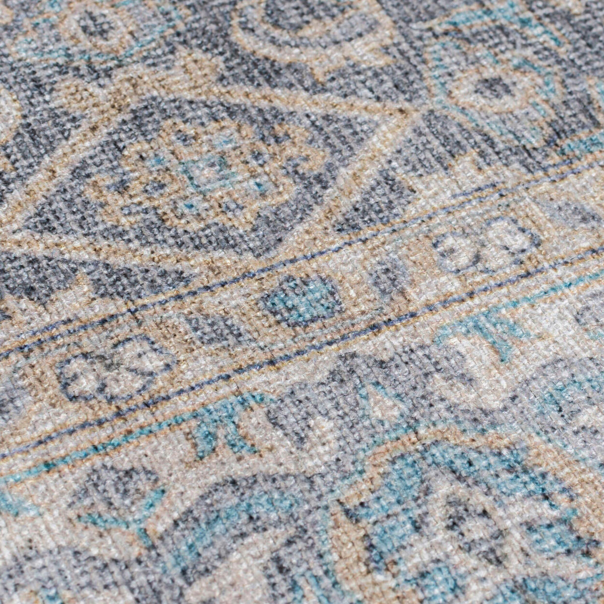 LÄUFER 60/230 cm Blau  - Blau, MODERN, Textil (60/230cm) - Xora