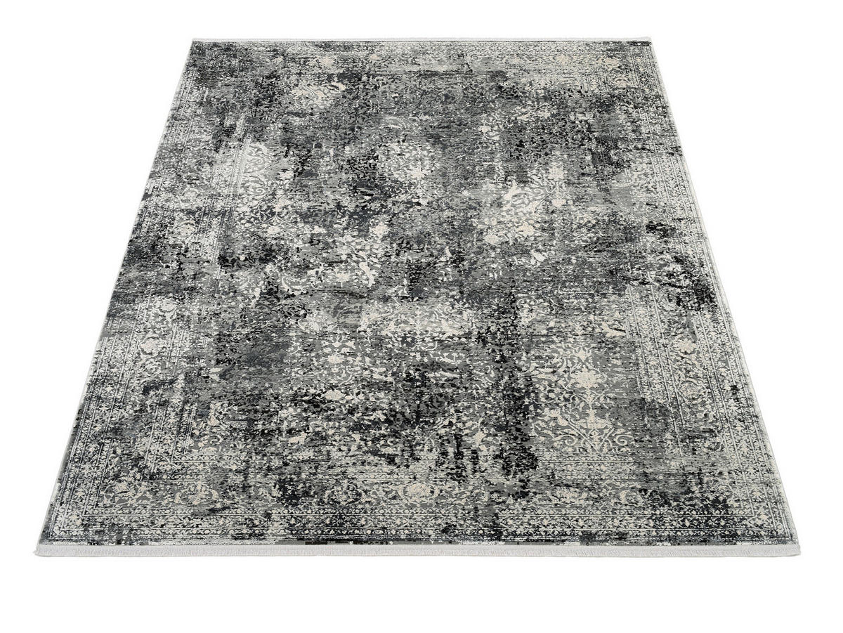 WEBTEPPICH 240/340 cm Avignon Dunkelgrau  - Dunkelgrau, Design, Textil (240/340cm) - Dieter Knoll