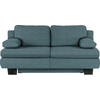 SCHLAFSOFA Macy in Webstoff Petrol  - Wengefarben/Petrol, KONVENTIONELL, Holz/Textil (203/94/100cm) - Novel