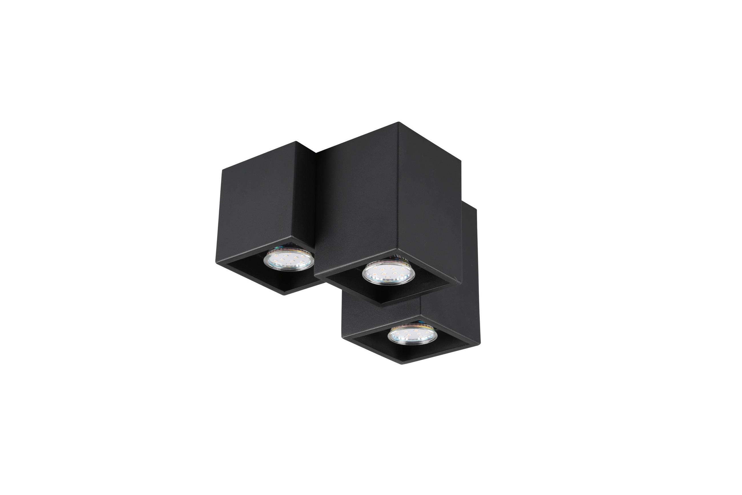 DECKENLEUCHTE     - Schwarz, Design, Metall (23/15/20cm) - Trio Leuchten