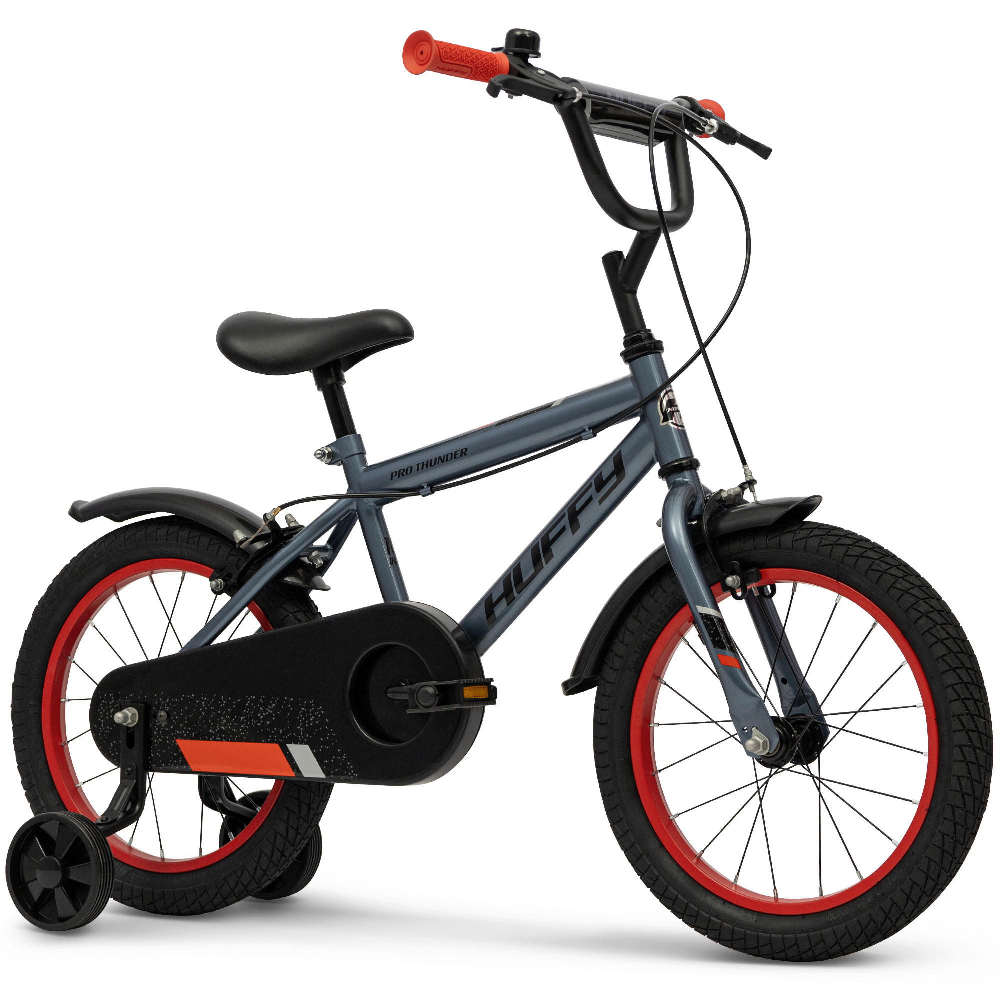 KINDERFAHRRAD 16 Zoll - Grau, Basics, Metall (56/83.5/108.5cm)