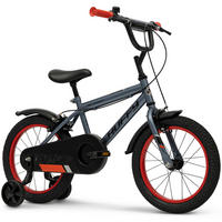 KINDERFAHRRAD 16 Zoll  - Grau, Basics, Metall (56/83.5/108.5cm)