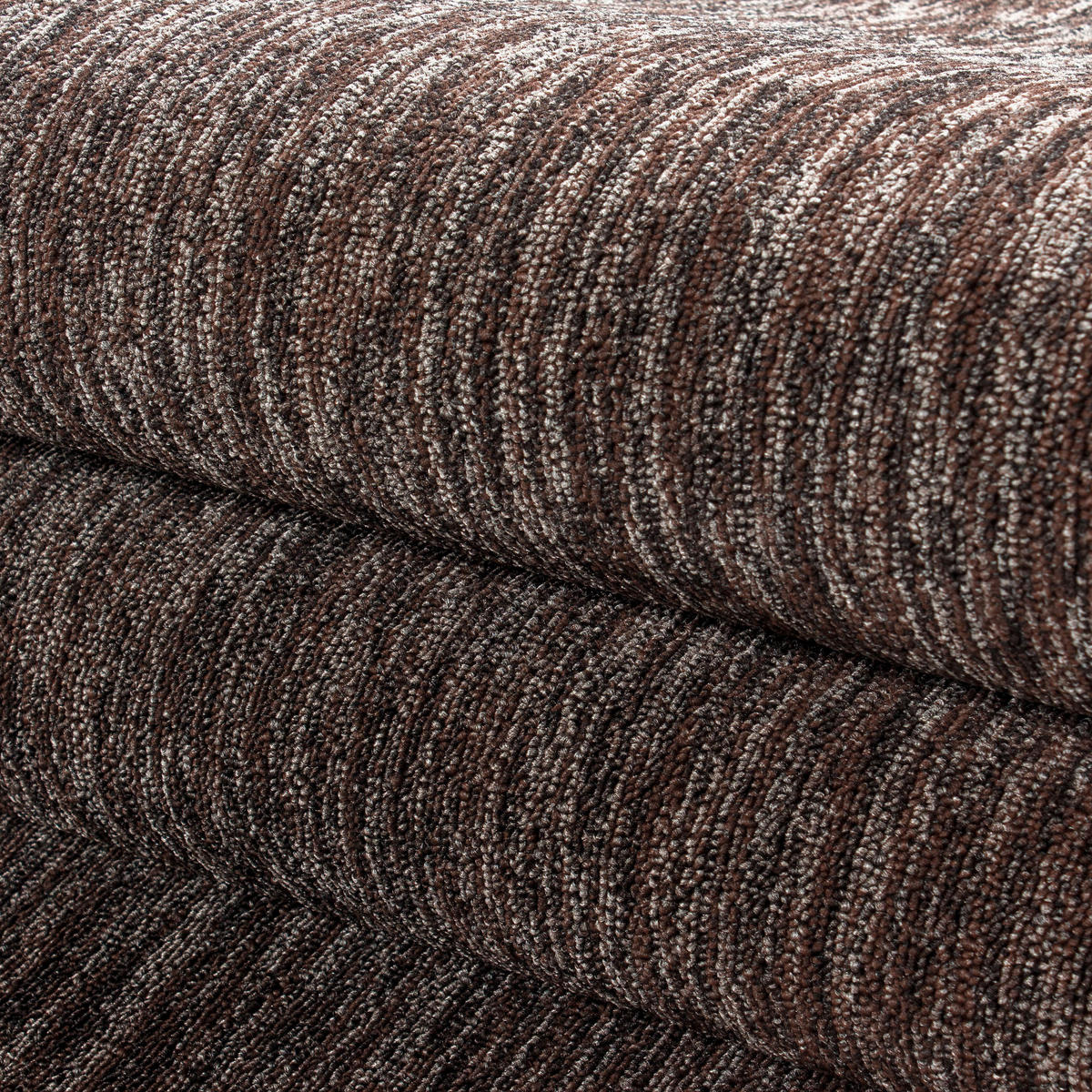 FLATVÄVD MATTA 200/200 cm Nizza  - brun, Design, textil (200/200cm) - Novel