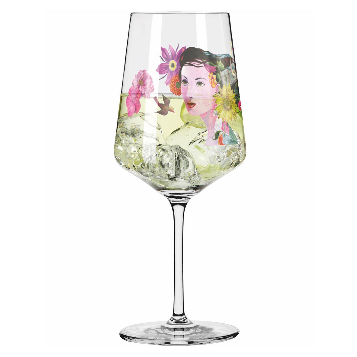 SPRITZERGLAS 544 ml  - Lila/Rosa, LIFESTYLE, Glas (8,3/22,5cm) - Ritzenhoff
