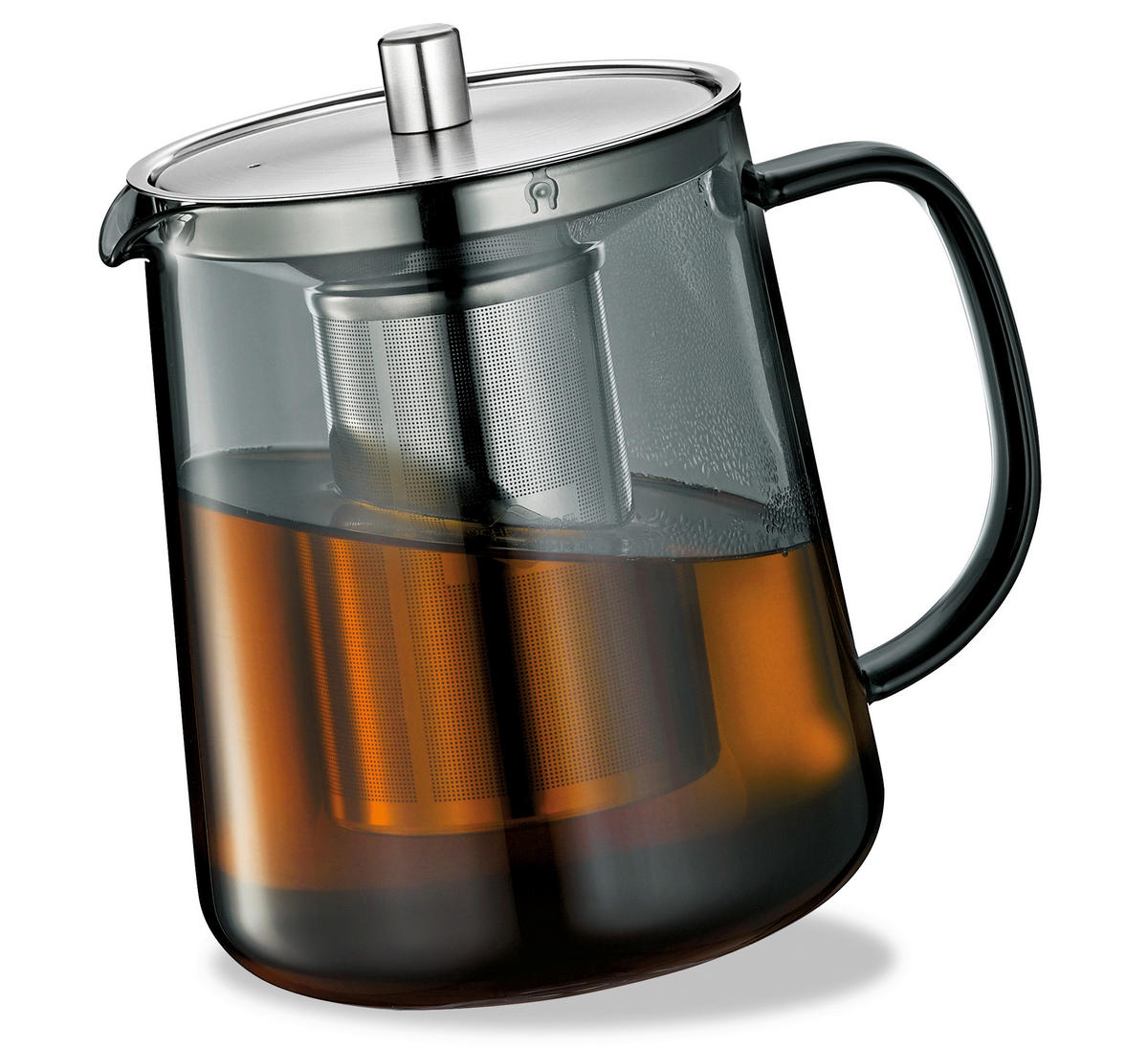 TEEKANNE ASSAM  - Grau, Basics, Glas (17,5/12/16cm) - KÜCHENPROFI