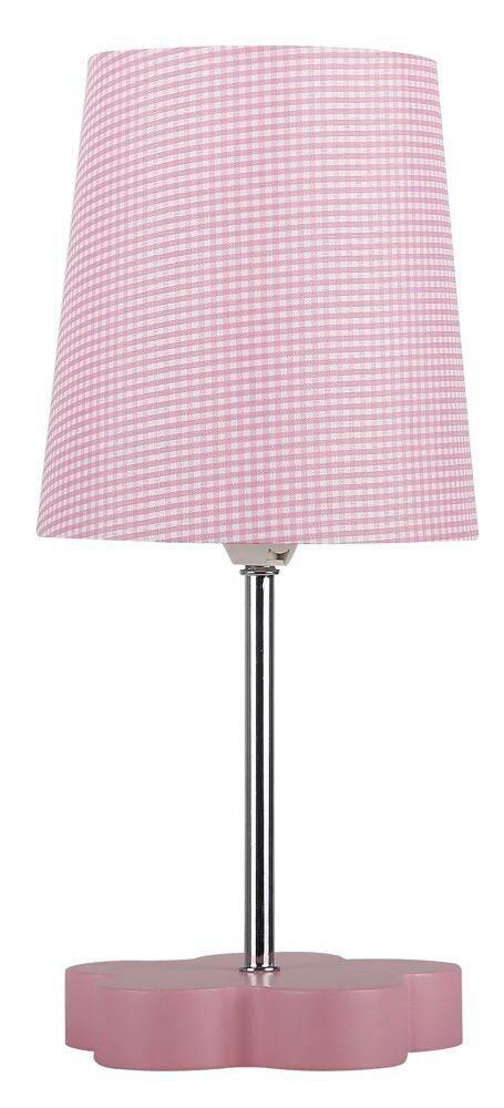 BORDSLAMPA Cat 14/14/32 cm   - pink, Trend, trämaterial/textil (14/14/32cm)