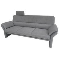 3-SITZER-SOFA in Taubenblau  - Taubenblau, Design, Textil/Metall (227/90/89cm) - Horst AG