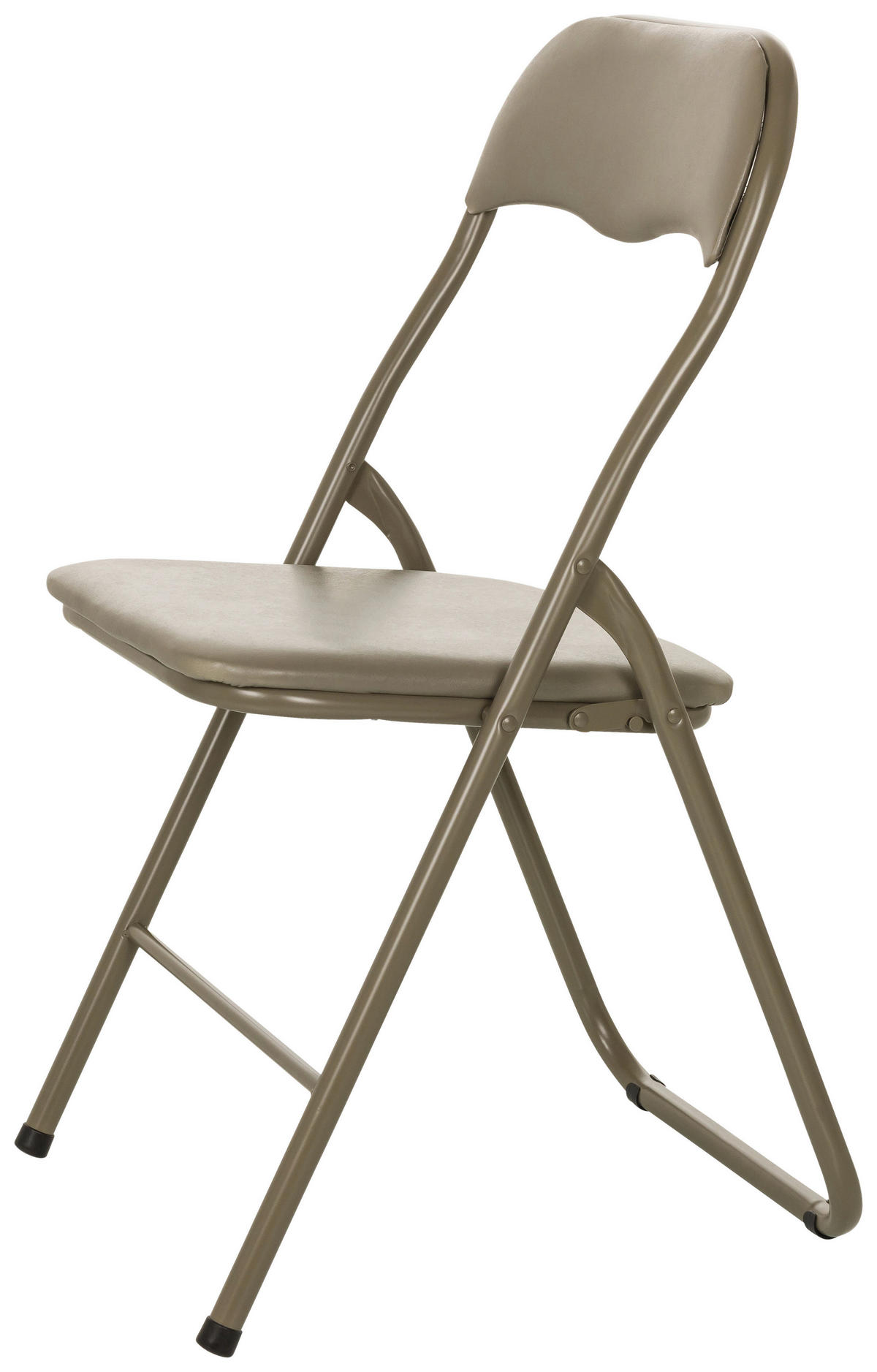 SKLÁDACÍ ŽIDLE, šedohnědá - šedohnědá, Moderní, kov (44/81/48cm) - MID.YOU