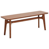 SITZBANK  in 120/45/35 cm  - Walnussfarben, KONVENTIONELL, Holzwerkstoff (120/45/35cm) - MID.YOU