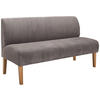 SITZBANK in Holz, Textil Braun  - Buchefarben/Braun, Konventionell, Holz/Textil (163/88/75cm) - home24