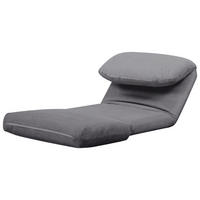SCHLAFSESSEL in Cord Hellgrau  - Hellgrau, Design, Textil/Metall (82/58/78cm) - Livetastic